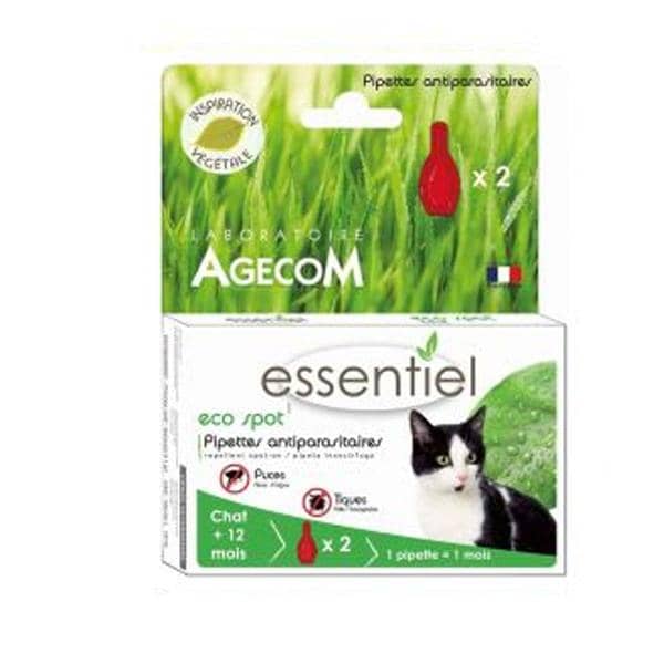 PIPETTE CHAT 2 * 0,6 ML