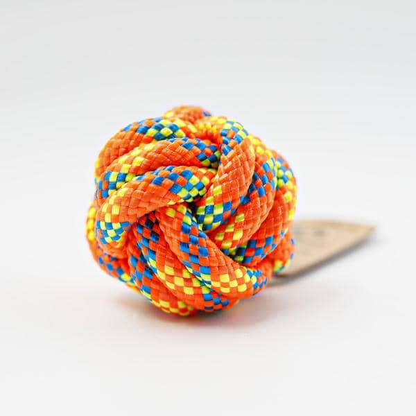 BALLE CORDE ZANILOVE ORANGE MIXTE 7.5CM