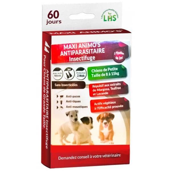 INSECTIFUGE PETIT CHIEN 2*3ML