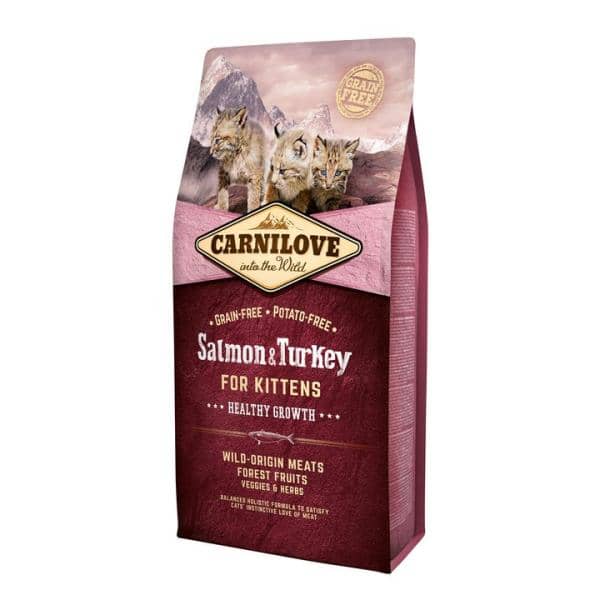CARNILOVE CHATON SAUM DINDE  6KG