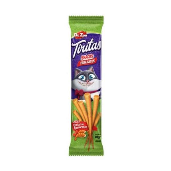 DR ZOO CAT STICK COCKTAIL DE CREVETTES 40 GR 