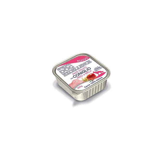 BARQUETTE SP.DOG FRUITS RABB/RICE/APPLE 150GR