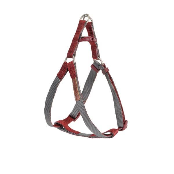 HARNAIS  NYLON CAMON ONE TOUCH BICOLORE GRIS/ROUGE 25X600X1000MM