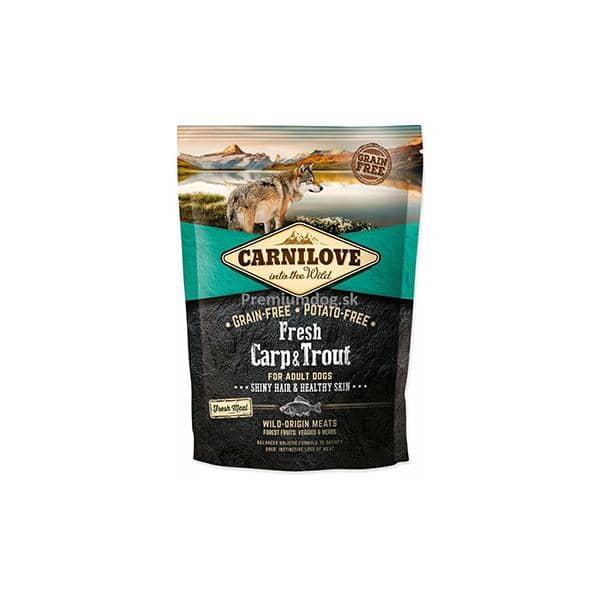 CARNILOVE FRESH CHIEN  CARP/TROUT 1,5K