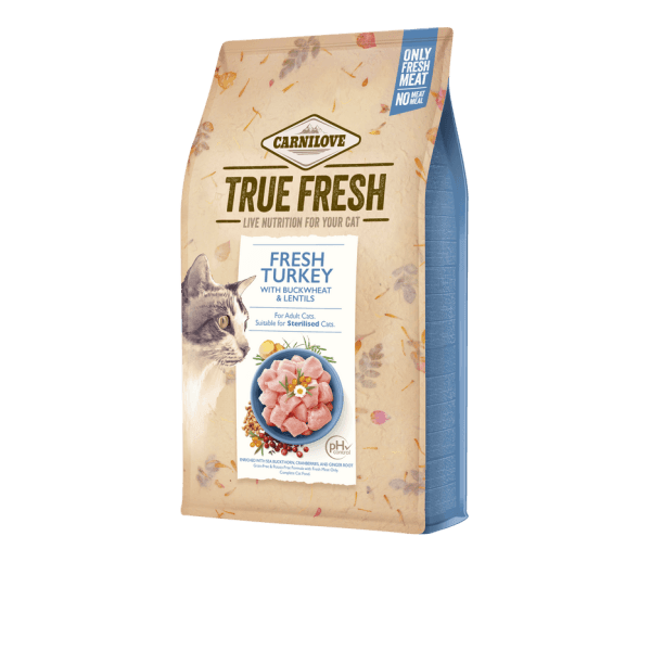 CARNILOVE TRUE FRESH CAT TURKEY 340Gr