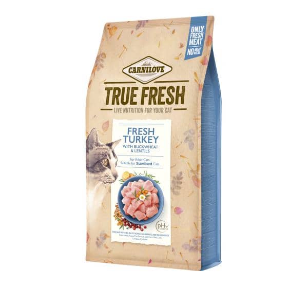 CARNILOVE TRUE FRESH CAT TURKEY, 1,8 KG