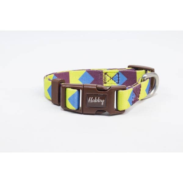 Collier Chien Habby 15mm Motif 8