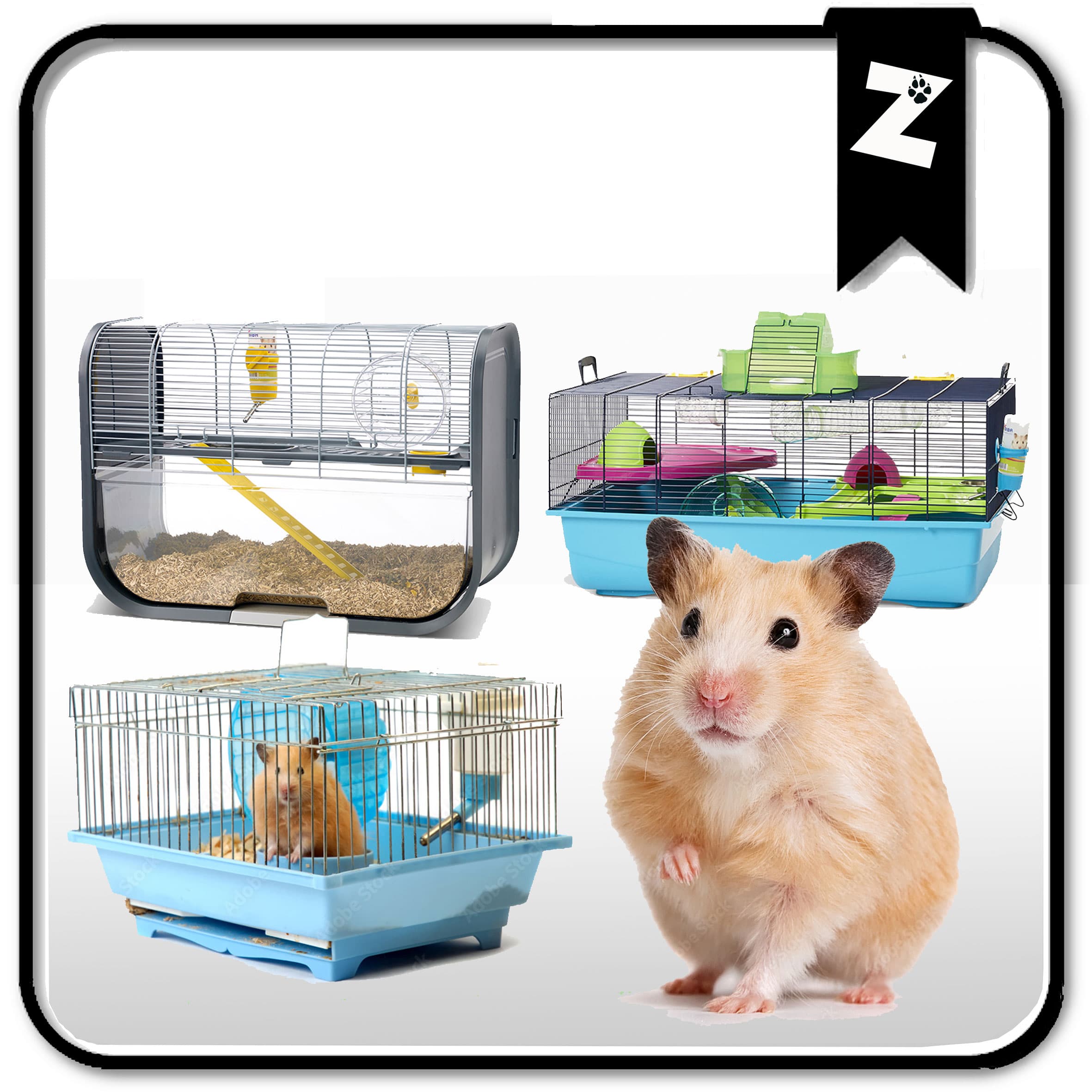 CAGE HAMSTER