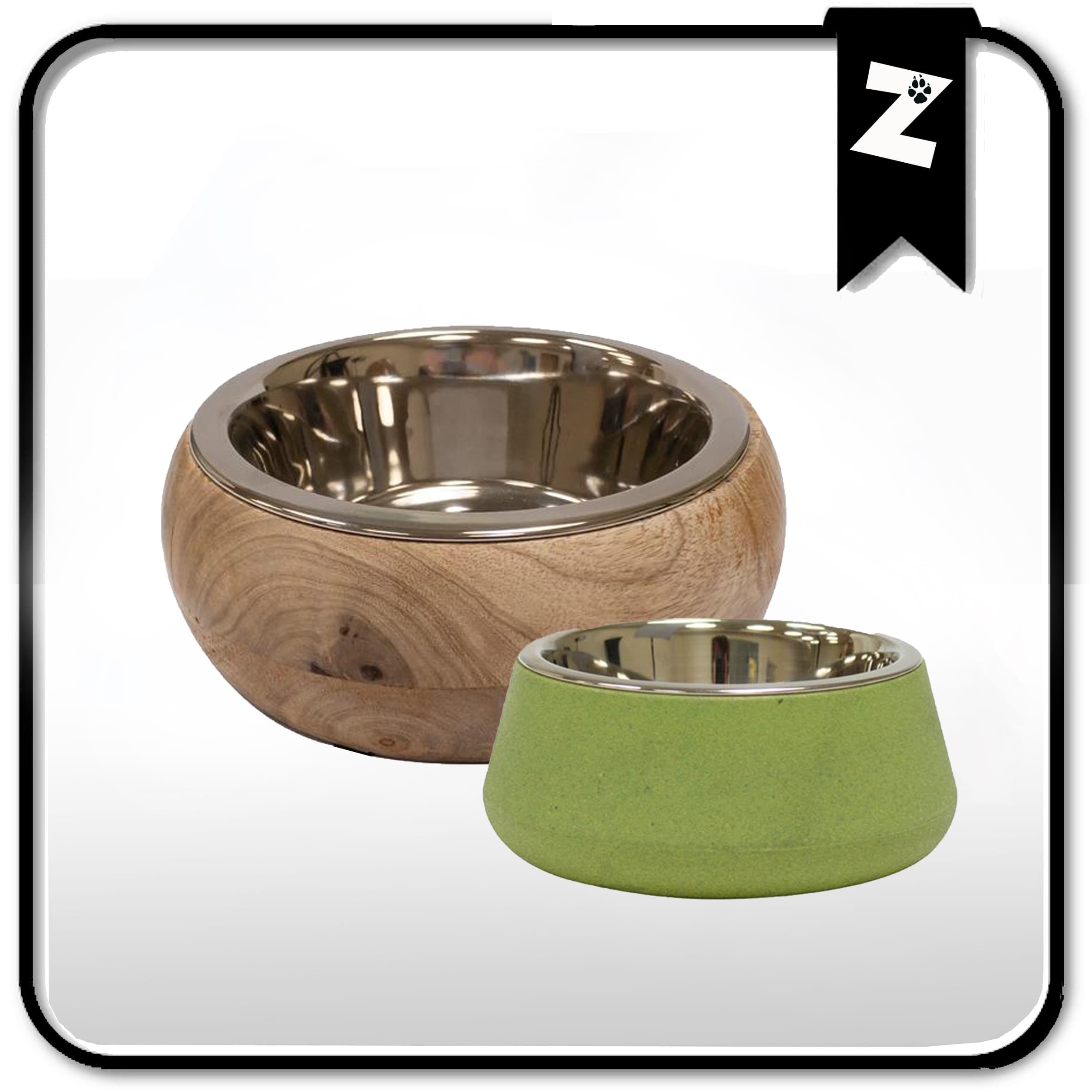 GAMELLE EN BOIS CHATS